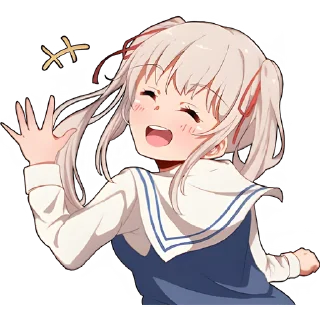 🤣 emoji Школьница @Nyasticks Telegram sticker 11 of 43