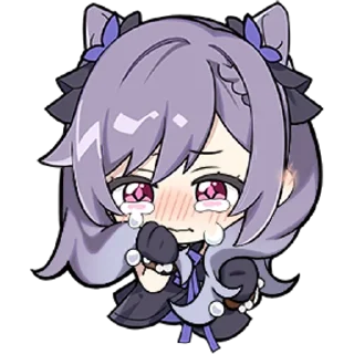 😭 emoji OnePlus Genshin @stickersMH Telegram sticker 6 of 25