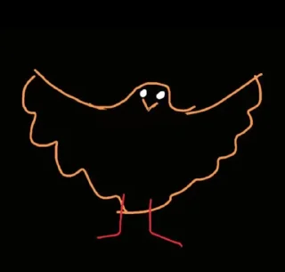 🐓 emoji Отдельный стикерпак для таланта Люци Telegram sticker 8 of 11