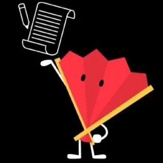 😶 emoji Fan Inanimate Insanity Telegram sticker 22 of 54