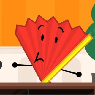 😐 emoji Fan Inanimate Insanity Telegram sticker 6 of 54