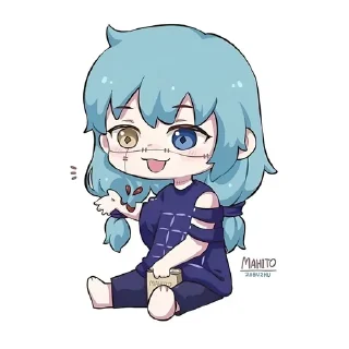 😏 emoji mahito - @kq_jk — @stckrRobot Telegram sticker 5 of 54