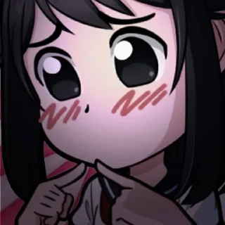 😅 emoji Yandere Simulator @sozdat_stikery_bot Telegram sticker 14 of 75