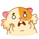 😨 emoji Хомячок (@TgSticker) Telegram sticker 16 of 20