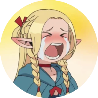 😭 emoji Лучшие стикеры: @animstikers1 Telegram sticker 7 of 24