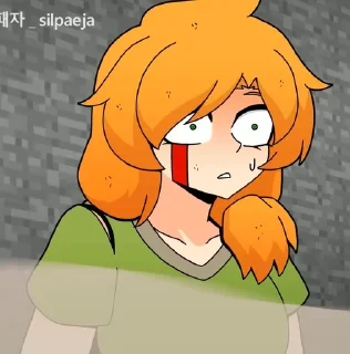 😨 emoji Minecraft / 실패자_silpaeja Telegram sticker 21 of 78