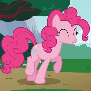 Sticker from Pinkie Pie Animated