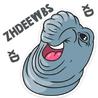 😂 emoji ЖДУН $ZHDUN @zhdunlol Telegram sticker 4 of 34