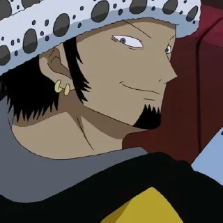😏 emoji 🫀Trafalgar Law💉@Ifat3a Telegram sticker 21 of 71