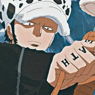 🫀 emoji 🫀Trafalgar Law💉@Ifat3a Telegram sticker 8 of 71