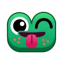 Sticker from Frog Emoji Pack #2 @TgSticker
