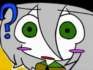 Sticker from Toast's Random Touhou Pack: @ToastsRandomBin