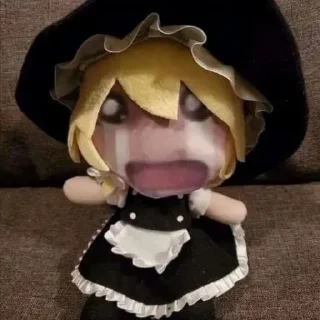 Sticker from Toast's Random Touhou Pack: @ToastsRandomBin