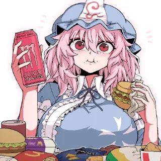 😀 emoji Toast's Random Touhou Pack: @ToastsRandomBin Telegram sticker 24 of 43
