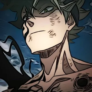 🌟 emoji ASTA @GIFSHIGETSUSTICK Telegram sticker 2 of 57