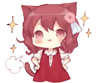 😏 emoji ⌇ℛℯ𝒹-𝒽𝒶𝒾𝓇 ℊ𝒾𝓇𝓁 .˚₊‧ ->「 @wexsavi 」ˊˎ˗ Telegram sticker 12 of 16