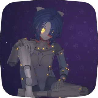 😔 emoji MiSide by @spcave Telegram sticker 23 of 83