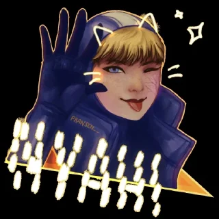 Sticker from Wattson loves U