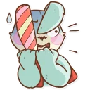 Sticker from Plush Baby Bunny