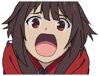 😱 emoji KonoSuba by @mr_1wqee Telegram sticker 5 of 41