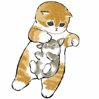 Sticker from ciao salut cat💥