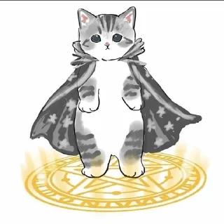 Sticker from ciao salut cat💥