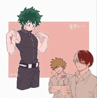 🌟 emoji Mha ship Telegram sticker 22 of 62