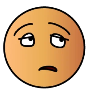 😒 emoji Дурак Telegram sticker 12 of 25