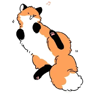 Sticker from @foxchannel_ru Numsiri fox