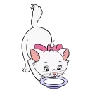 Sticker from Кошечка Мари от @stickers_vk