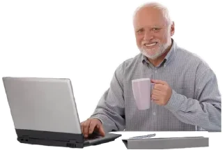 💻 emoji Hide The Pain Telegram sticker 19 of 31