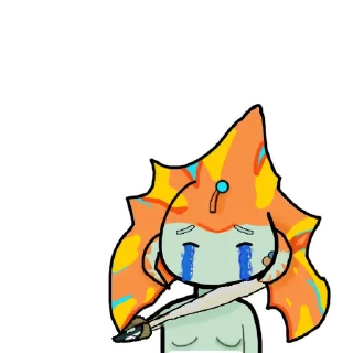 Sticker from Naga Siren by @morfling12