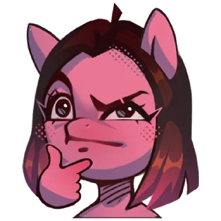 🤔 emoji Naga by AnnnaM Telegram sticker 6 of 12