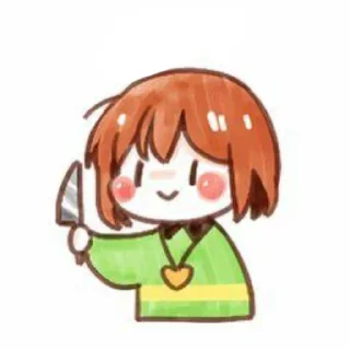 🔪 emoji chara : : @stickers_undertale Telegram sticker 9 of 120