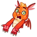 😧 emoji Drago Telegram sticker 21 of 36