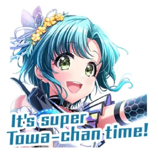 Sticker from Towa Hanamaki || @stickersfua