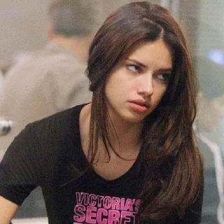 😒 emoji Adriana Lima Telegram sticker 7 of 25