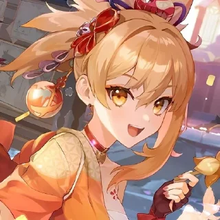 Sticker from ˗ˋ ୨yoimiya୧ ˊ˗