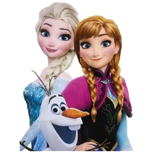 👨‍👩‍👧 emoji Холодное сердце ::  @animesticks Telegram sticker 7 of 30
