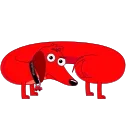 🧐 emoji Taxi Dachshund (@TgSticker) Telegram sticker 8 of 20