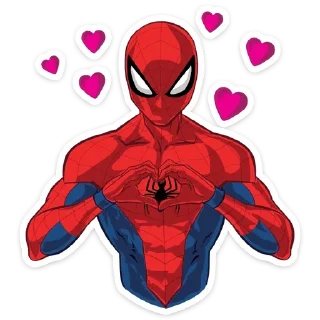 Sticker from Человек-паук @stickerdom