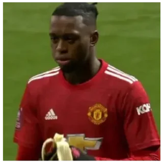 🍌 emoji Wan-Bissaka Telegram sticker 23 of 30