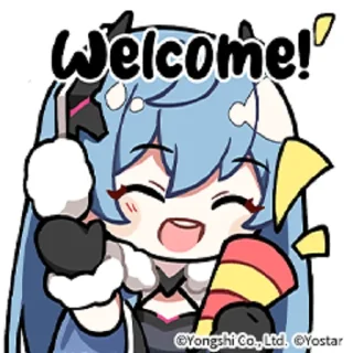 👋 emoji Aether Gazer Telegram sticker 15 of 23