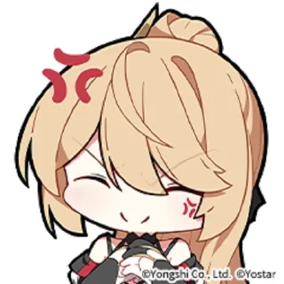 😡 emoji Aether Gazer Telegram sticker 20 of 23