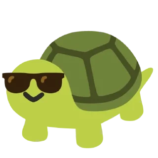 😎 emoji ЧЧрепахи Telegram sticker 22 of 53