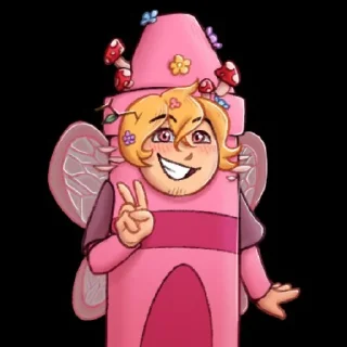 🖍️ emoji 🌺PINKZA🌸 Telegram sticker 18 of 42