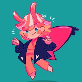 🐰 emoji 🌺PINKZA🌸 Telegram sticker 10 of 42