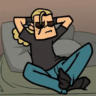 😤 emoji Metal Family Telegram sticker 11 of 45