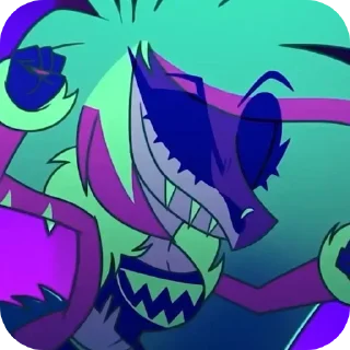 🔳 emoji БОЛЬШЕ ⇨ @CLOOBHUB МИСС ЗИЛА ОТЕЛЬ ХАЗБИН HAZBIN Telegram sticker 11 of 20