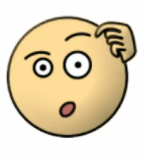😕 emoji Дурак Telegram sticker 14 of 19